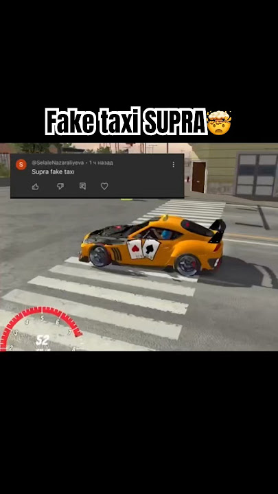 Fake taxi driver Supra mka🥵airline Car Parking Multiplayer #youtubeshorts