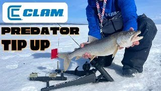 NEW Clam Predator Ice Fishing Tip Up Live Demonstration and Q&A 