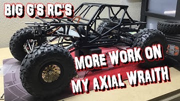 AXIAL WRAITH PROJECT THROWBACK INTERIOR AND STYRENE BED