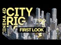 Cinema4D CityRig 1.0 / How to use / Part 1