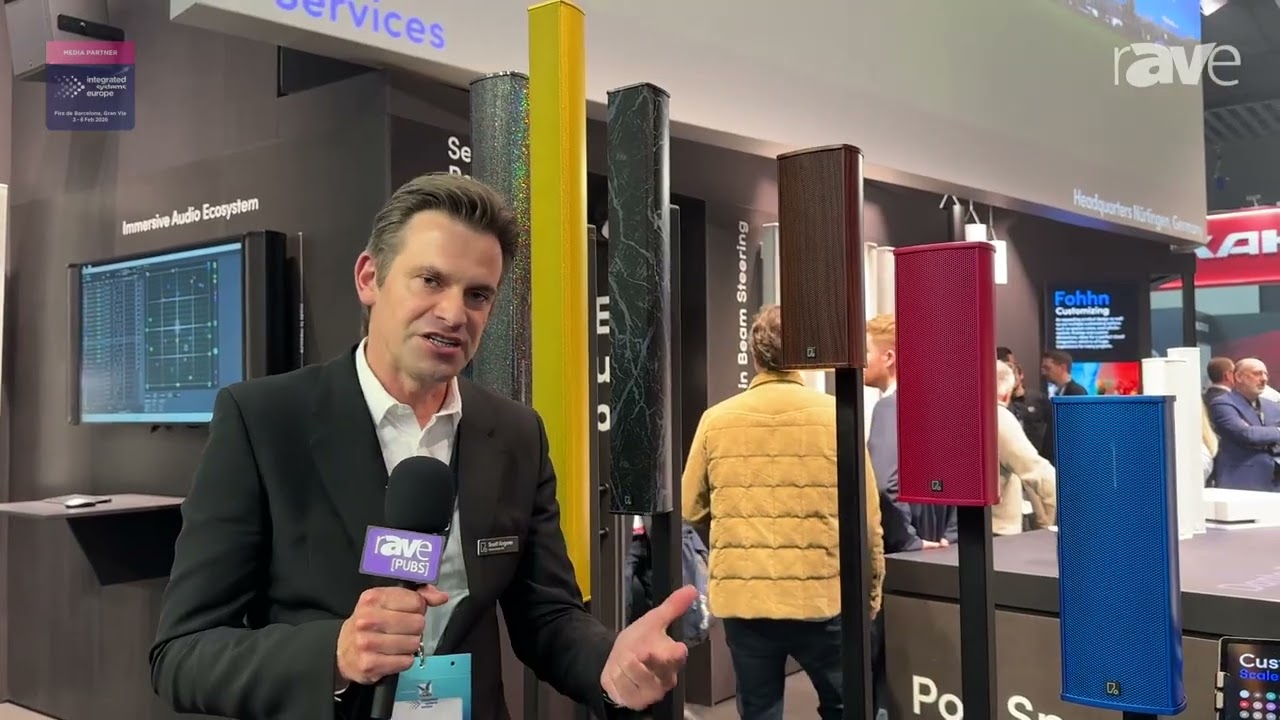 ISE 2026: Fohhn Audio Reveals Customization of Speakers