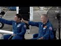 NASA astronauts speak after historic SpaceX return