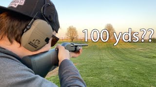 How Far Can You Accurately Shoot 12 Gauge Birdshot??