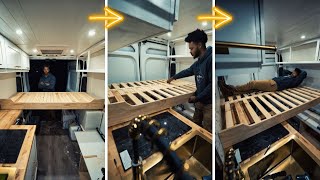 Space Saving Bed Design to Transform your Camper Van by DualEx 230,559 views 1 year ago 17 minutes