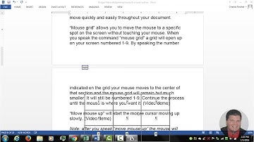 How to Move Your Mouse with the Mouse Grid in Dragon