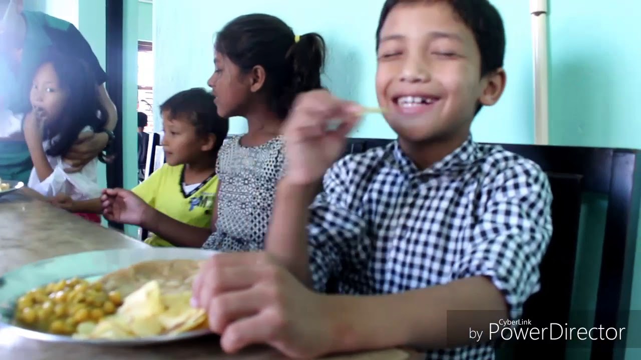 Helping orphanage childrens of SHE nepal organization.Silver Mountain (SMSH) practical