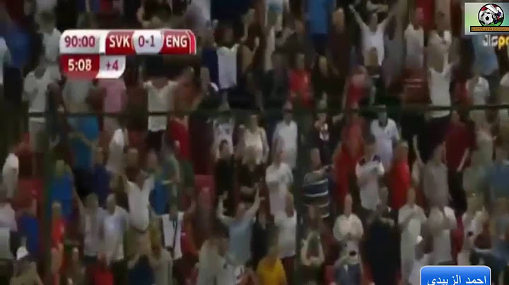 اهداف مباراة انجلترا وسلوفاكيا 1 0 20160409 عصام عبدة HD تصفيات كاس العالم