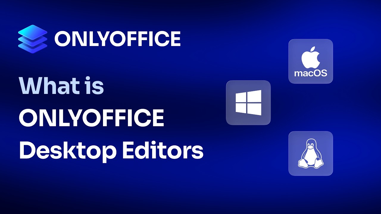 Only Desktop What is ONLYOFFICE Desktop Editors? - YouTube