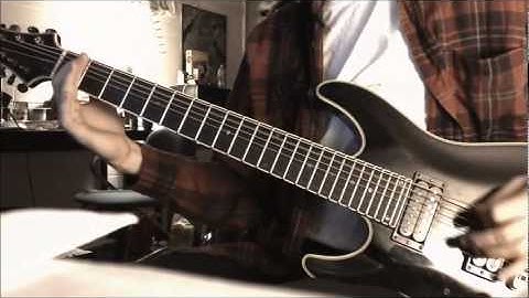 Defeated Sanity - Arousal Through Punishment guitar cover [reuploaded w/ audio sync]