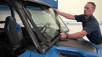 Polaris GENERAL® Lock & Ride® Windshield Install | Polaris Off-Road Vehicles