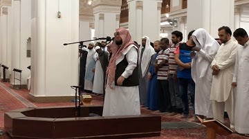 صلاة العشاء يوم السبت 21-6-1441 الشيخ محمود خليل القارئ