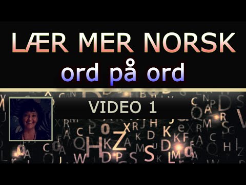 Video: Hvordan Lære Ord