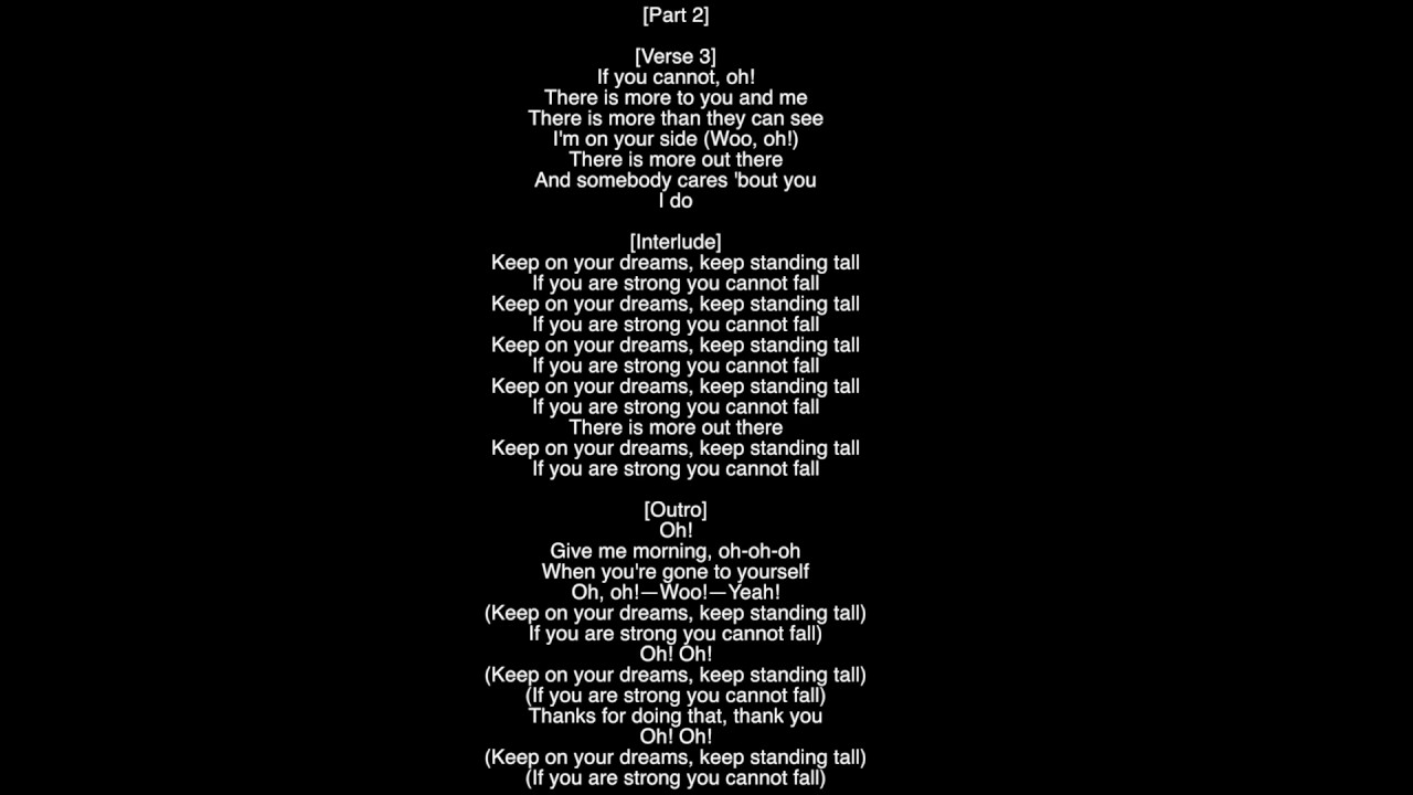 (Full Lyrics) Stand Tall Childish Gambino Album "Awaken, My Love