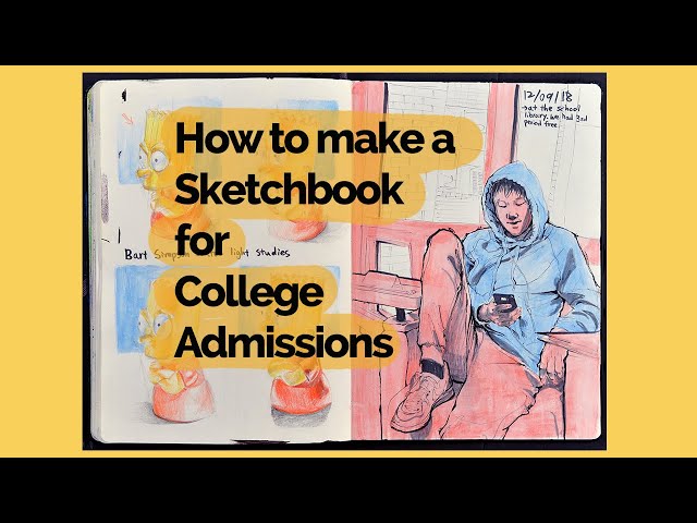 Art School Portfolio: Sketchbooks · Art Prof