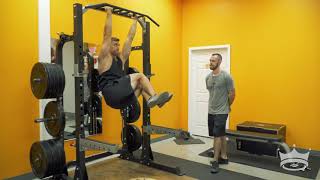 Twisting Hanging Leg Raise