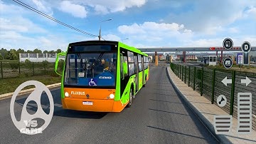 FlixBus Caio Millennium 2 Drive from Turkey to Bulgaria - Bus Simulator Gameplay