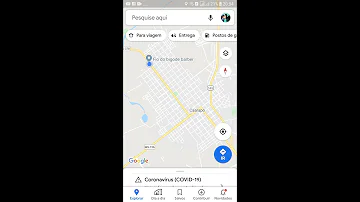 Como marcar os pontos no Google Maps?