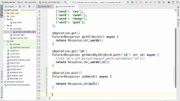 Lesson 8 - Server Side Dart: Handling POST, PUT, and DELETE requests