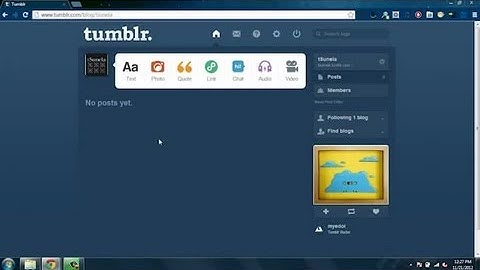 How to Change URL on Tumblr, but Keep Old One : Facebook & Social Networking
