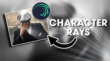 Character Rays effect tutorial Alight Motion