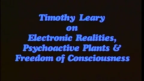 Timothy Leary 1990s Interview
