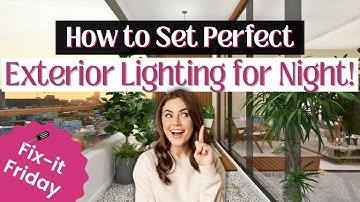 How to Set Exterior Lighting for Evening & Nighttime in Foyr Neo | Render Lighting