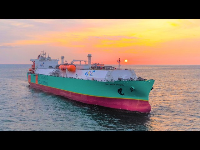 【日本語字幕】大型液化エタン船（VLEC）「IINO INEOS SUNNA」 / 【English Subtitles】VLEC "IINO INEOS SUNNA"