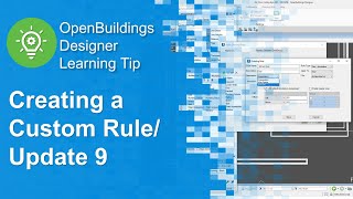 Creating Custom Drawing Rules in OpenBuildings Update 9