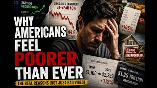 Americans Feel Poorer Than Ever - Here’s why