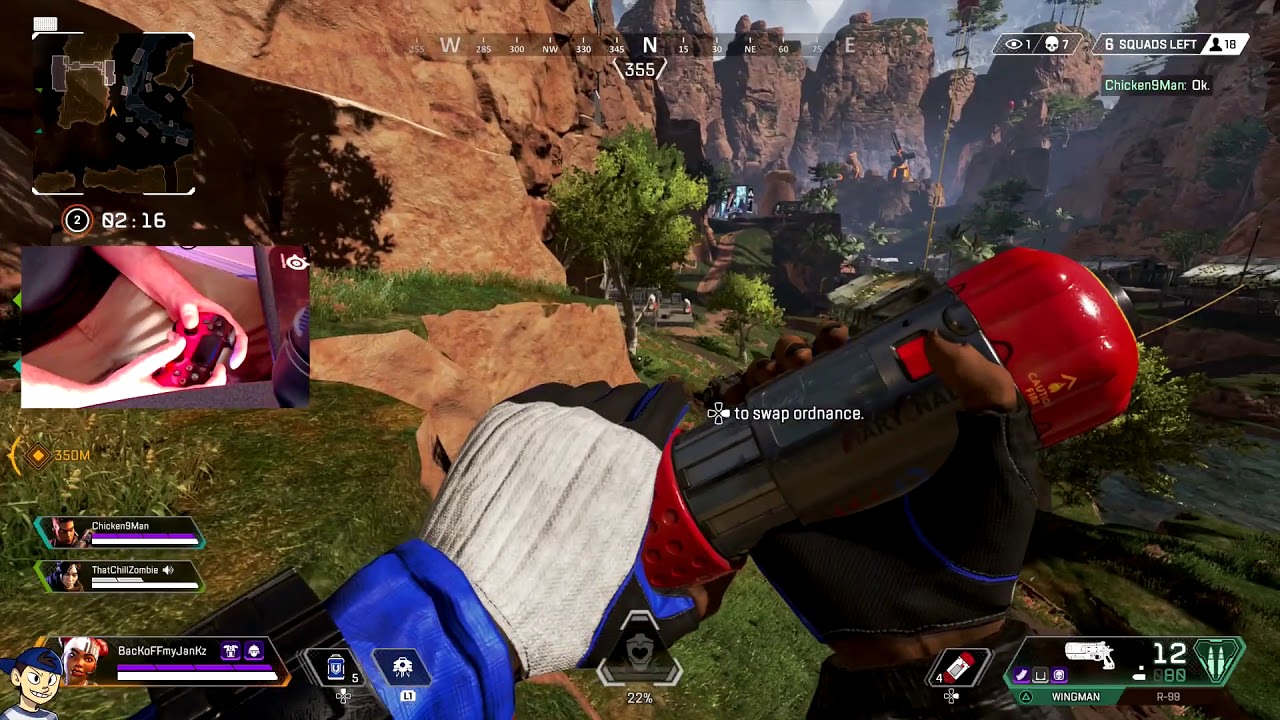 MODS? Mouse Keyboard? HANDCAM! - Apex Legends (PS4) -