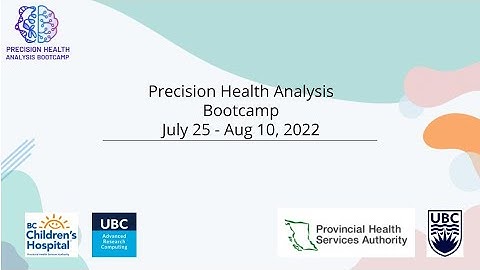 RNA-seq in a Nutsell - Part 1 - Precision Health Bootcamp Summer 2022