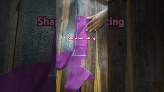 blouse shape belt cutting #beginners tips