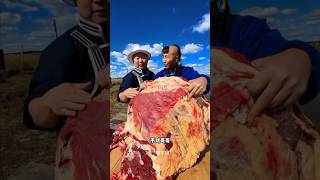 Memasak Tulang Rusuk sapi Ala Mongolia#shorts #mongolia #food #fyp
