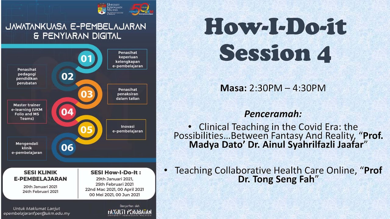 How-I-Do-it Session 4 - YouTube