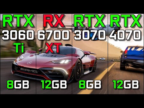 RTX 3060Ti vs RX 6700XT vs RTX 3070 vs RTX 4070 | Test in 12 Games at 1440p | Which One Is Better?