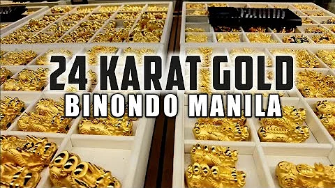 [4K] Buying 24K HONGKONG GOLD in Binondo Manila! COVO Gold Shop & Piyao Bracelet! - DayDayNews