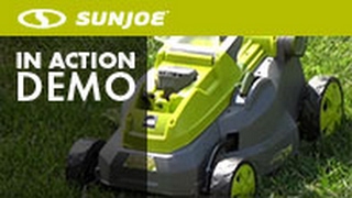 Sun Joe iON 40-Volt Cordless Brushless 16″ Lawn Mower iON16LM - Sun Joe iON 40-Volt Cordless 16-Inch Lawn Mower w/ Brushless Motor - Live Demo