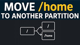How to move /home folder to another partition (Linux)