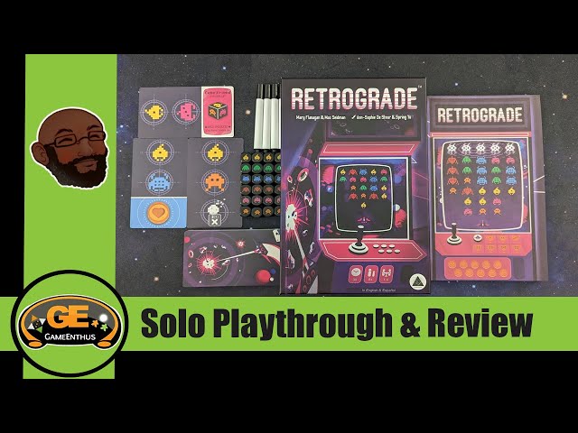 Retrograde Solo Playthrough & Review | Retro'n n Write