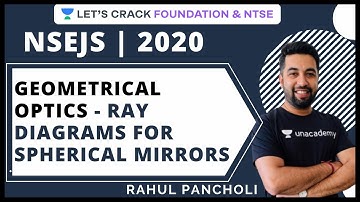 Geometrical Optics-Ray Diagrams for Spherical Mirrors | Physics | NSEJS 2020 | Rahul Pancholi