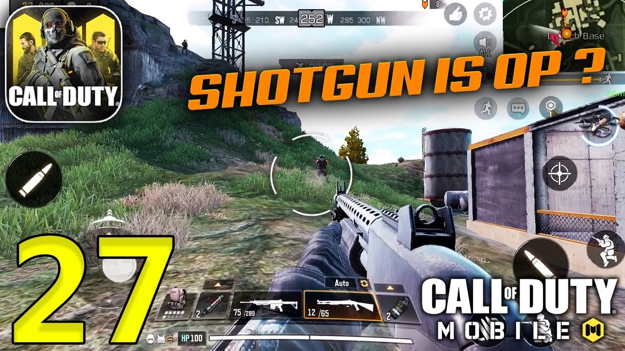 CALL OF DUTY MOBILE | Shotgun is OP ? | Solo Squad Gameplay - Part 27 - 