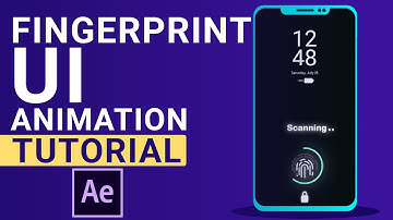 Fingerprint UI Animation Tutorial in After Effects
