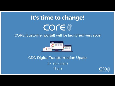 CRO Digital Transformation Update 27 August 2020