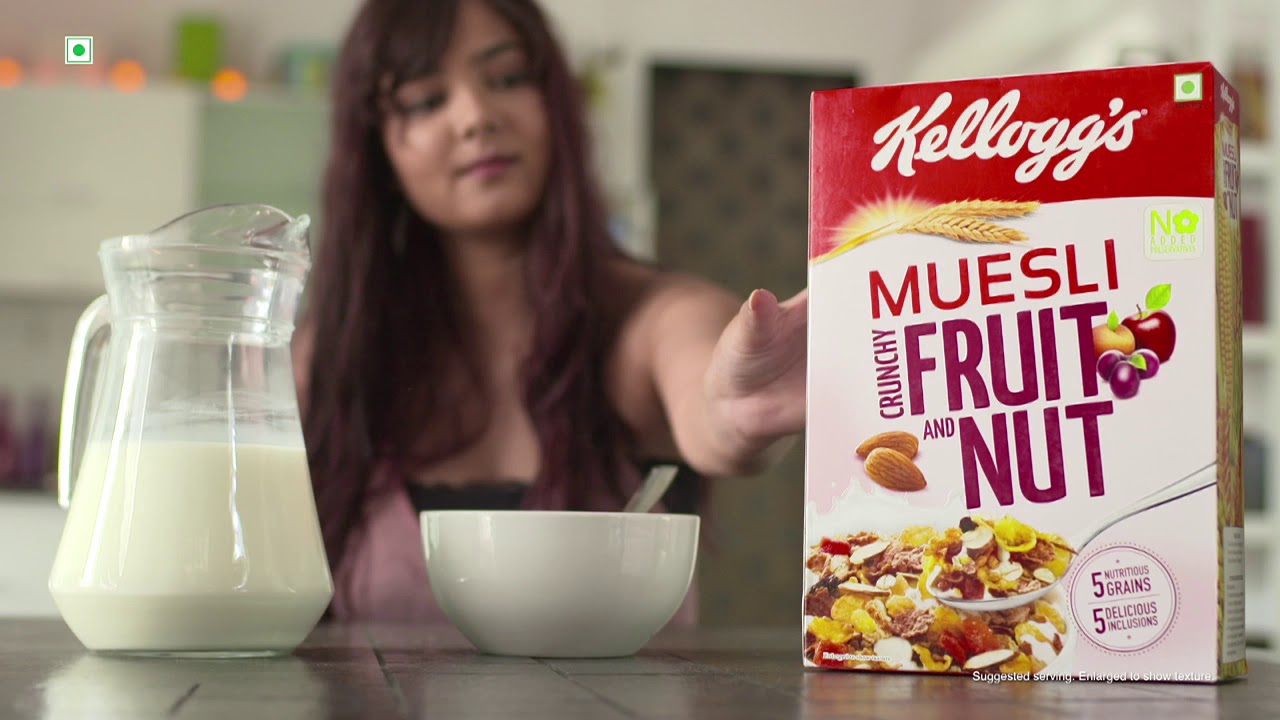 KELLOGG'S MUESLI Multigrain Breakfast for the Unstoppables Shraddha