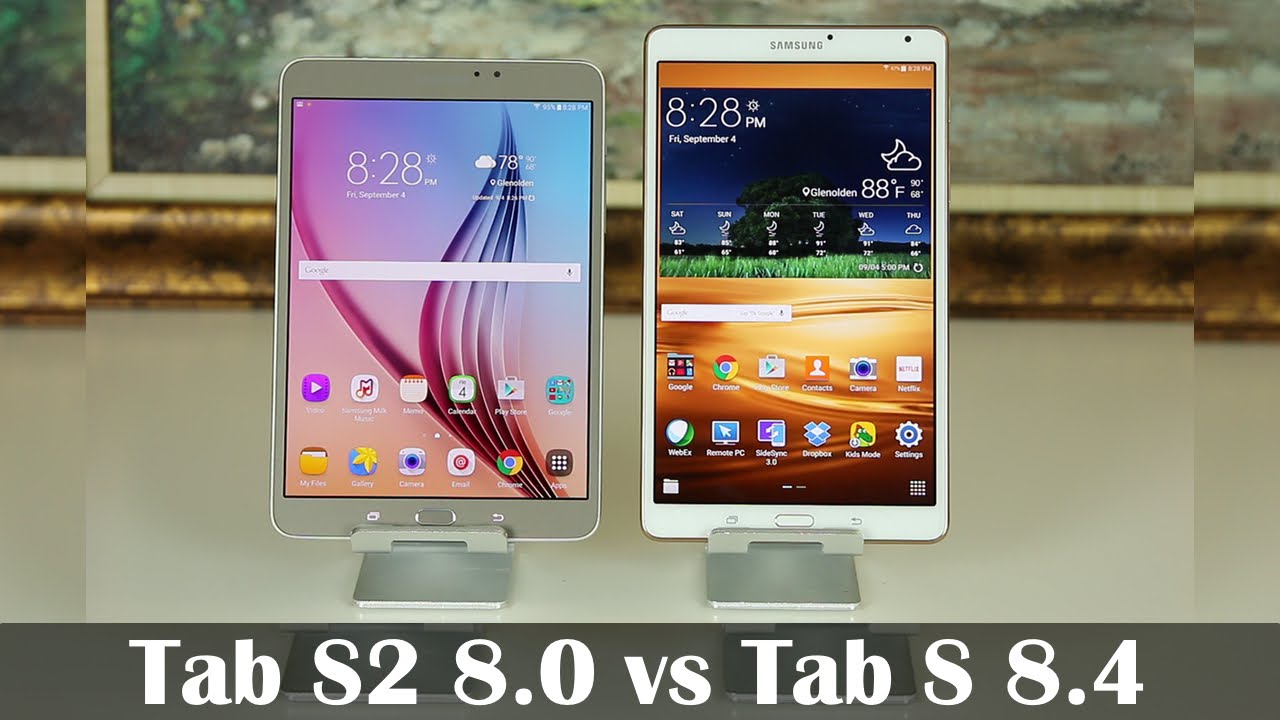 Samsung Galaxy Tab S2 8.0 vs Samsung Galaxy Tab S 8.4 Full Comparison  YouTube