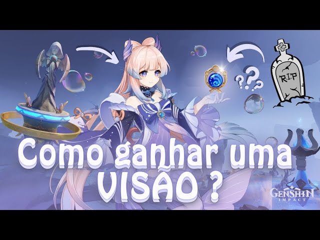 Visões e os seus significados Genshin Impact