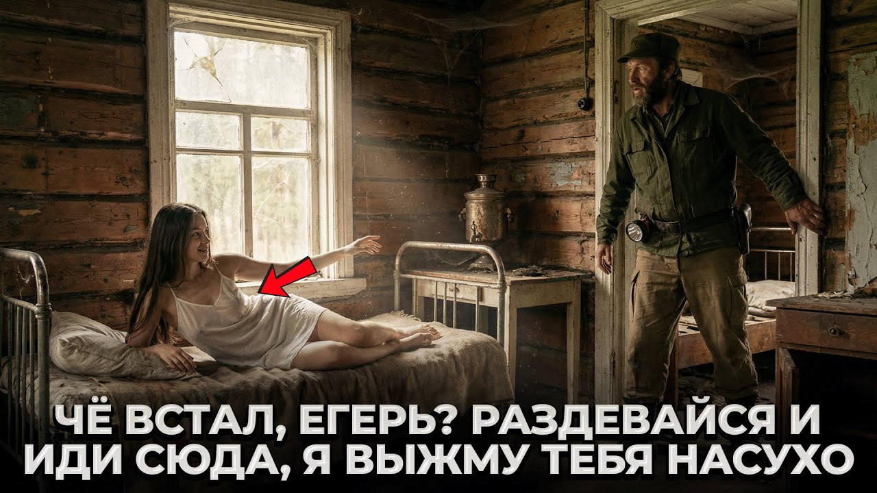 Лесничий Нашел Заброшенный Дом, Где НА КРОВАТИ ЛЕЖАЛА СТРАННАЯ КРАСОТКА