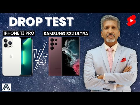 iPhone 13 Pro VS Samsung S22 Ultra Drop Test | Durability Test | #iPhone #samsung I #droptest