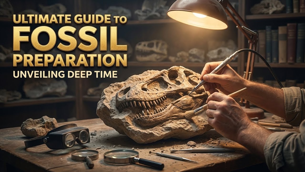 Fossil Prep Masterclass: Clean & Restore Secrets!