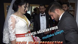 Gelinin En Zor Anları Damat Tan Geline Duygu Dolu Şarkı Şemdinli Düğünleri Kurdish Wedding